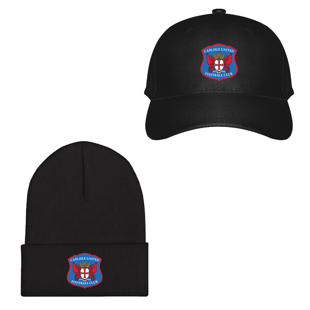 Carlisle United F.C. Football Club Baseball Cap Beanie Hat - Carlisle United F.C. Football Club Single Logo