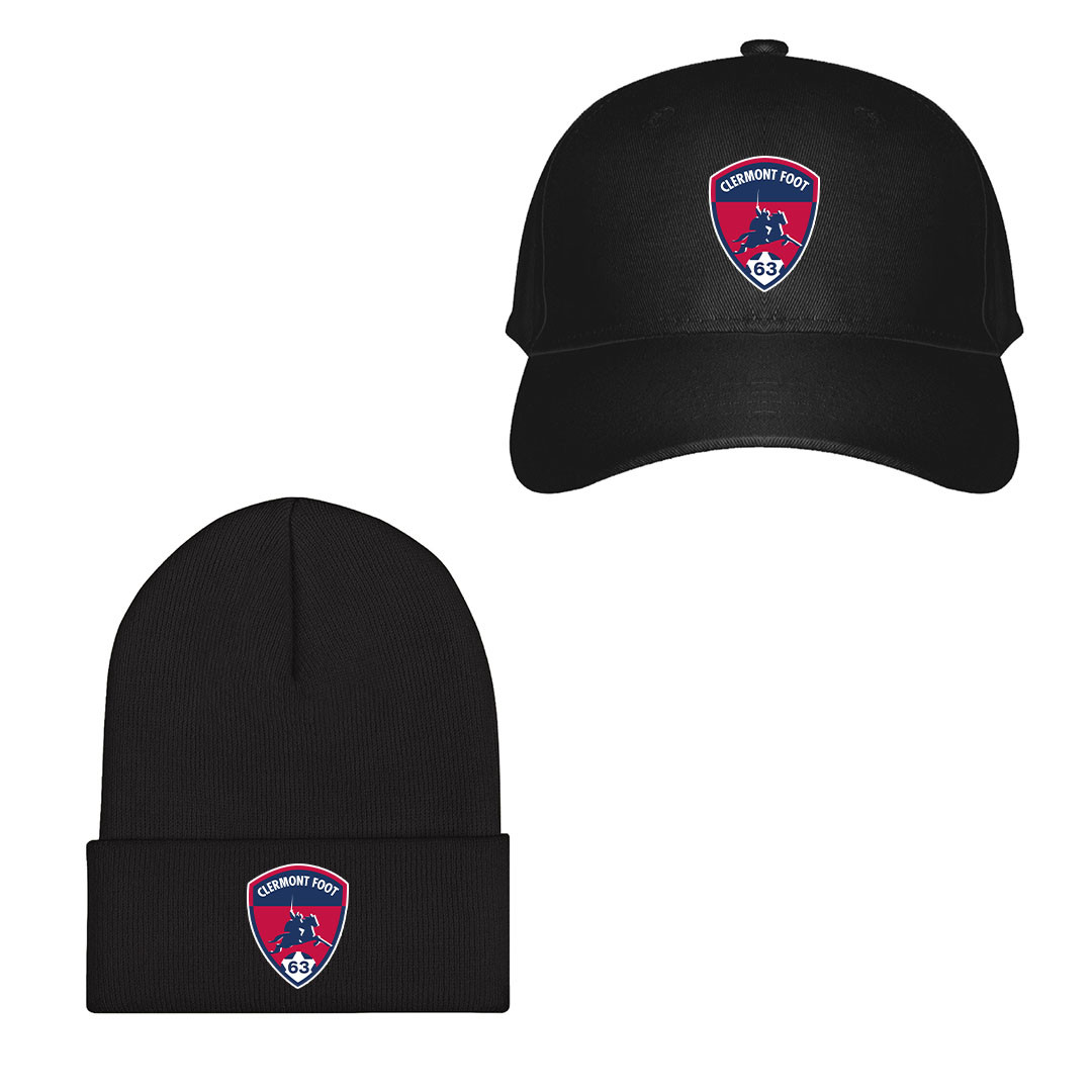 Clermont Foot 63 Football Club Baseball Cap Beanie Hat - Clermont Foot 63 Football Club Single Logo