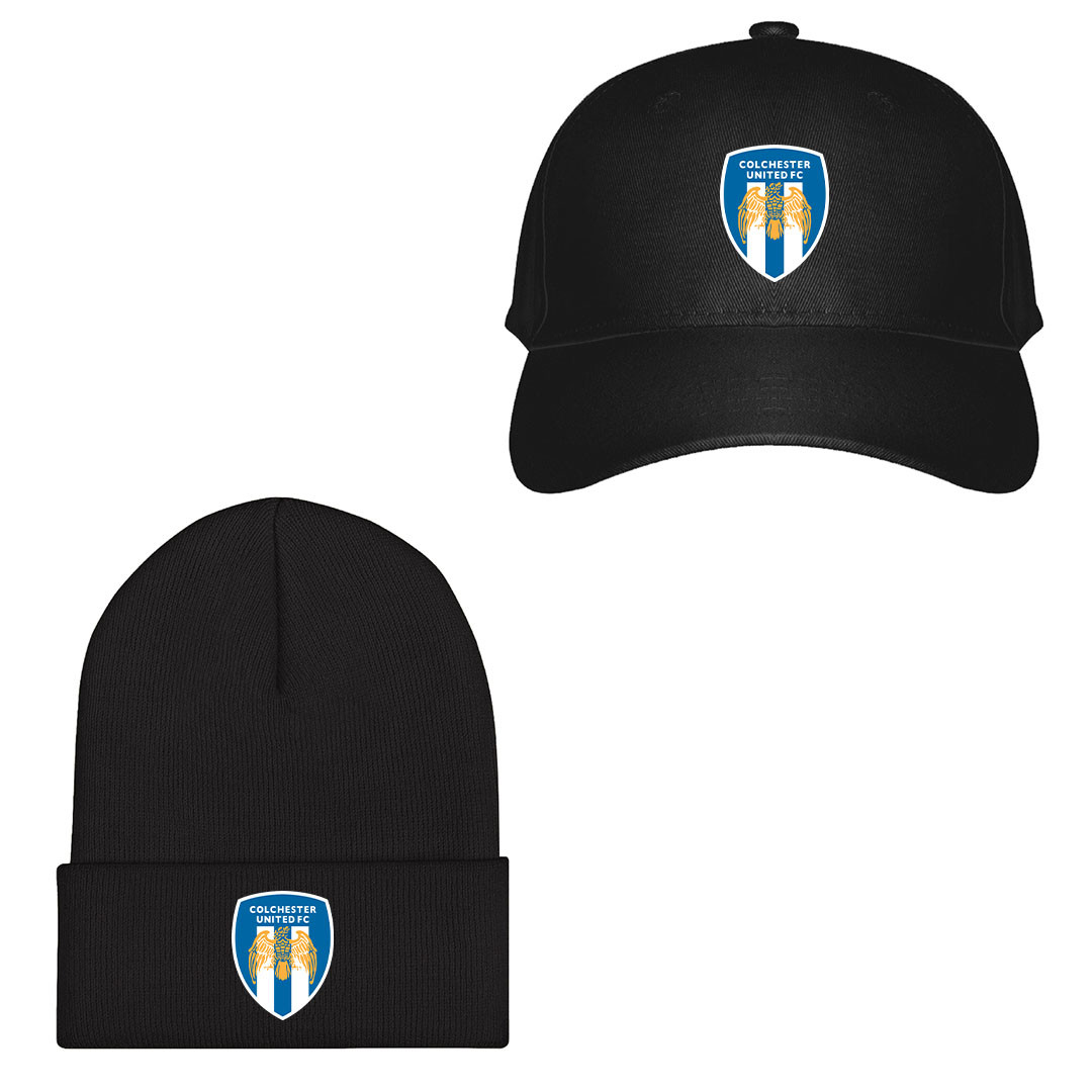 Colchester United F.C. Football Club Baseball Cap Beanie Hat - Colchester United F.C. Football Club Single Logo