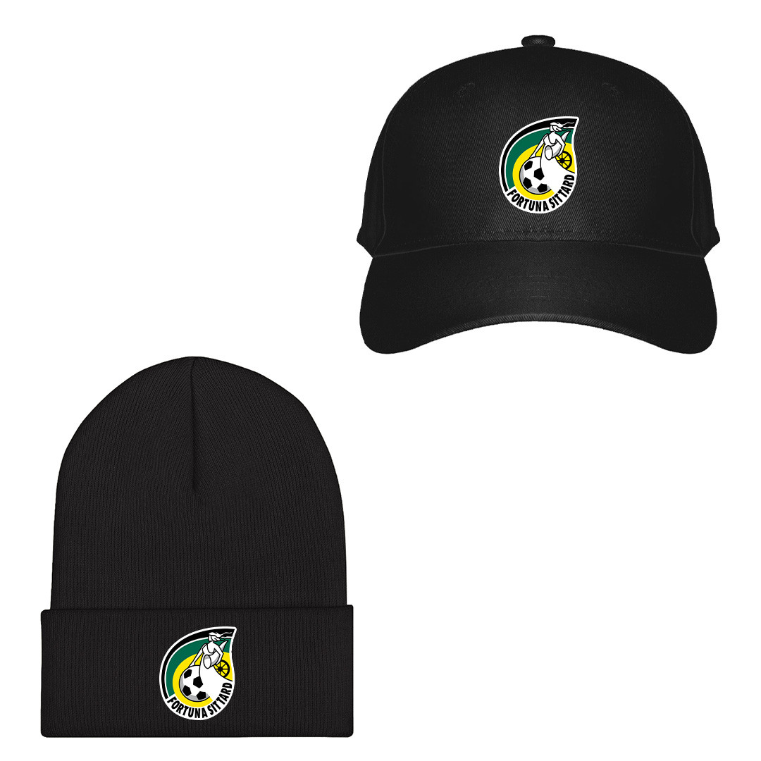 Fortuna Sittard Football Club Baseball Cap Beanie Hat - Fortuna Sittard Football Club Single Logo
