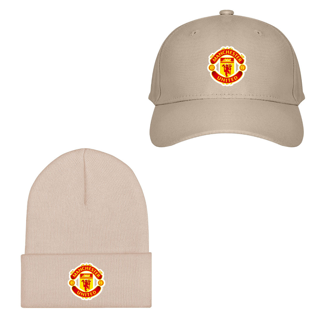 Manchester United Baseball Cap Beanie - Manchester United Logo