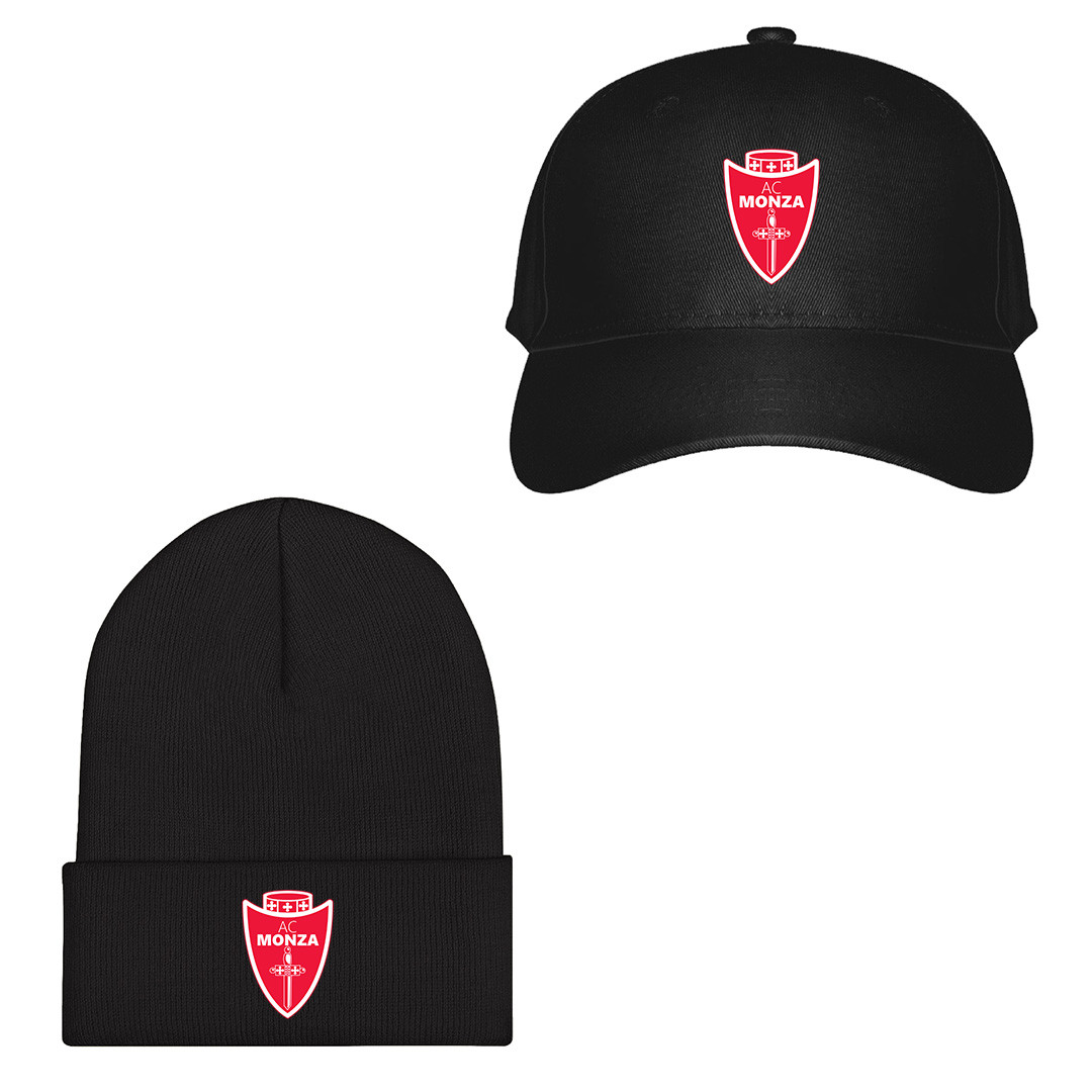 AC Monza Football Club Baseball Cap Beanie Hat - AC Monza Football Club Single Logo