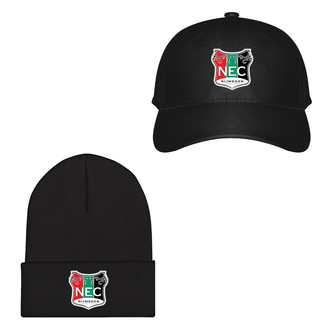 NEC Nijmegen Football Club Baseball Cap Beanie Hat - NEC Nijmegen Football Club Single Logo