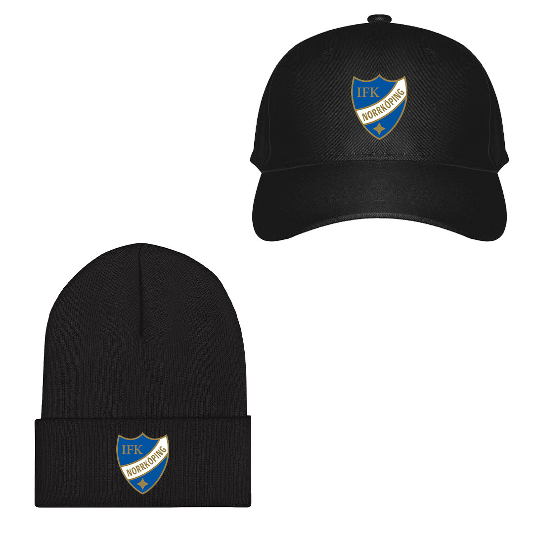 IFK Norrkoping Football Club Baseball Cap Beanie Hat - IFK Norrkoping Football Club Single Logo
