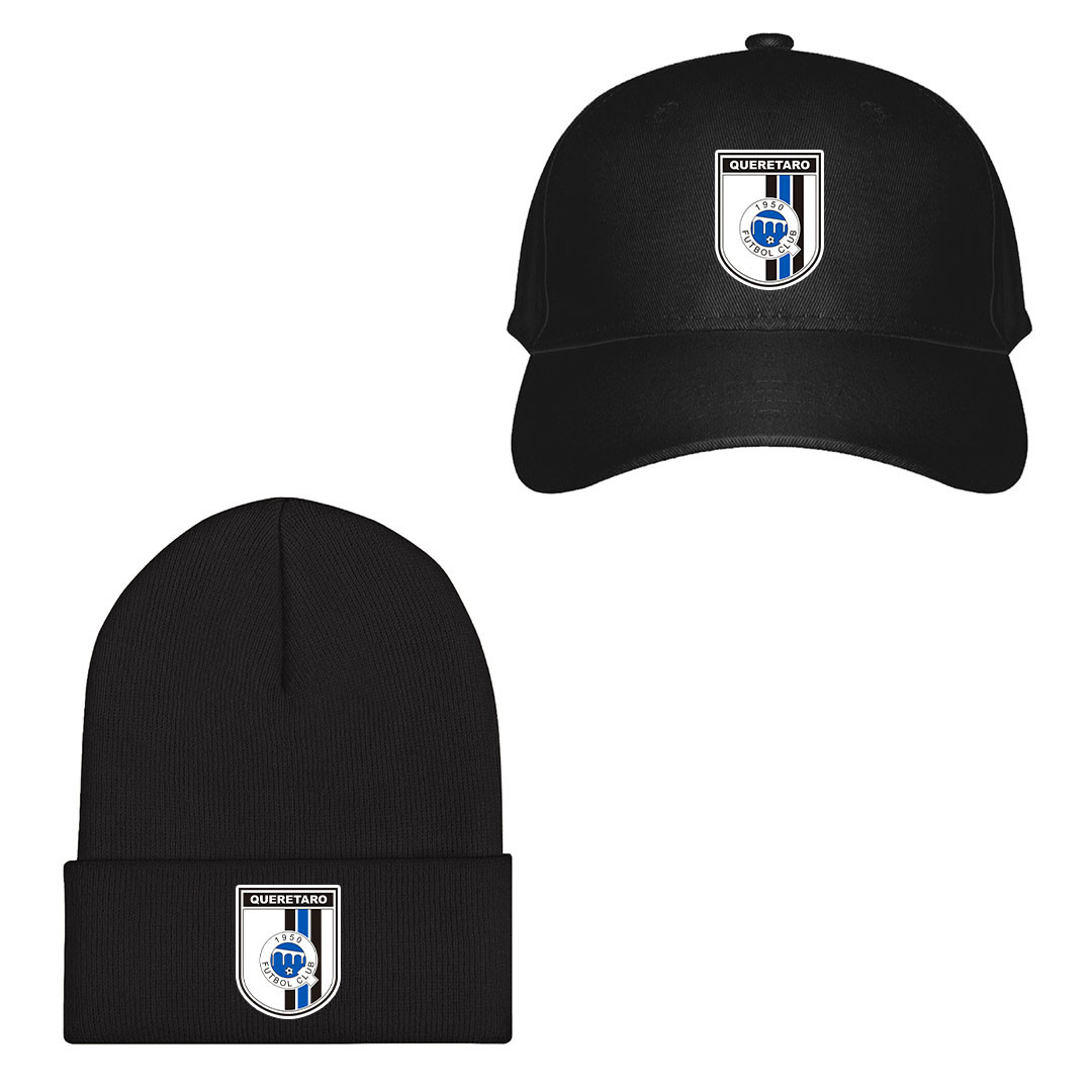 Queretaro F.C. Football Club Baseball Cap Beanie Hat - Queretaro F.C. Football Club Single Logo