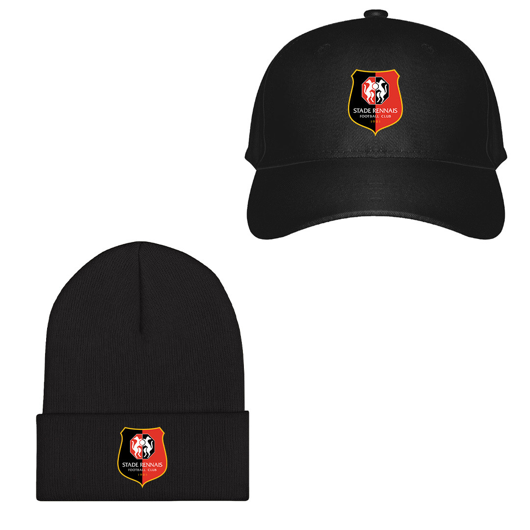 Stade Rennais F.C. Football Club Baseball Cap Beanie Hat - Stade Rennais F.C. Football Club Single Logo