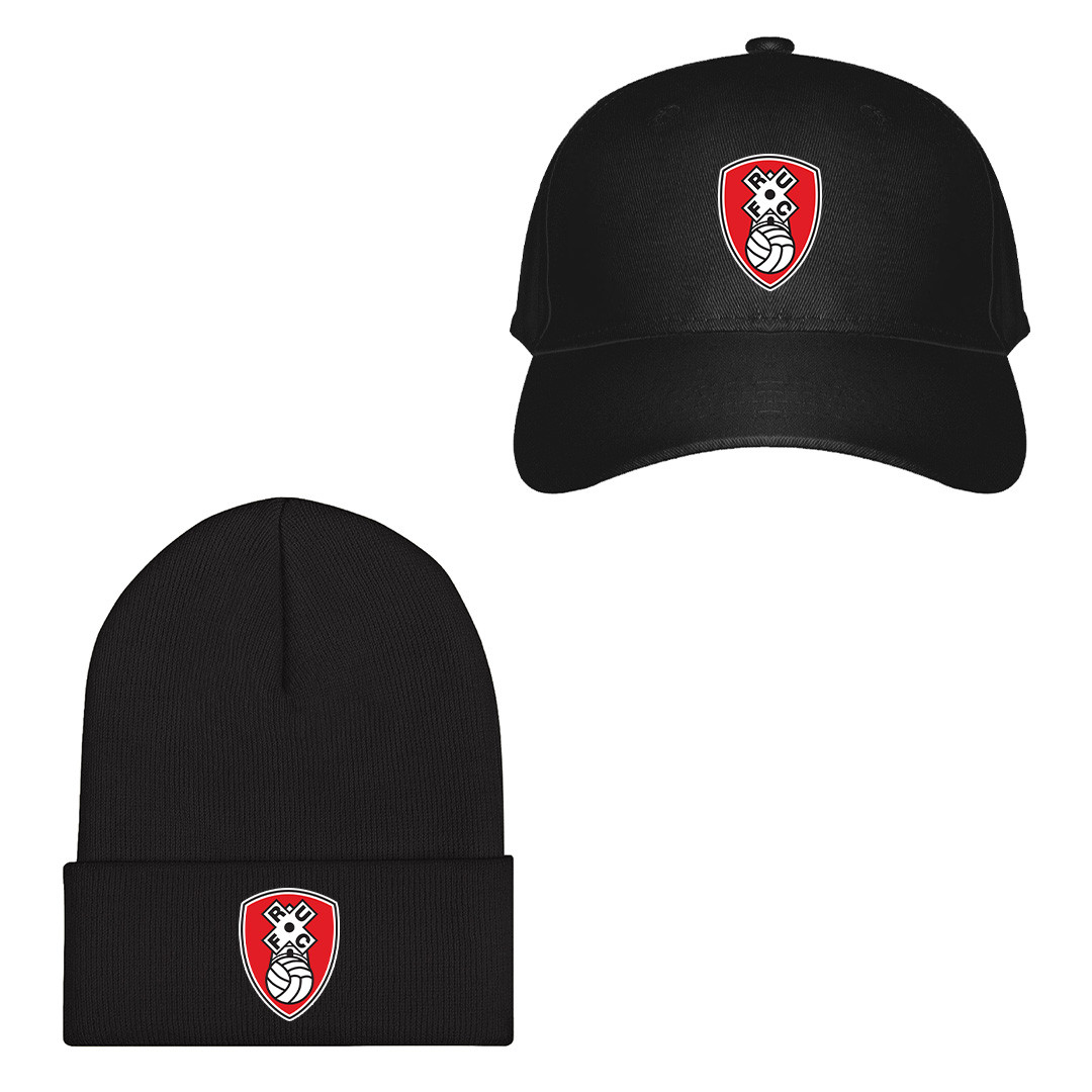 Rotherham United F.C. Football Club Baseball Cap Beanie Hat - Rotherham United F.C. Football Club Single Logo