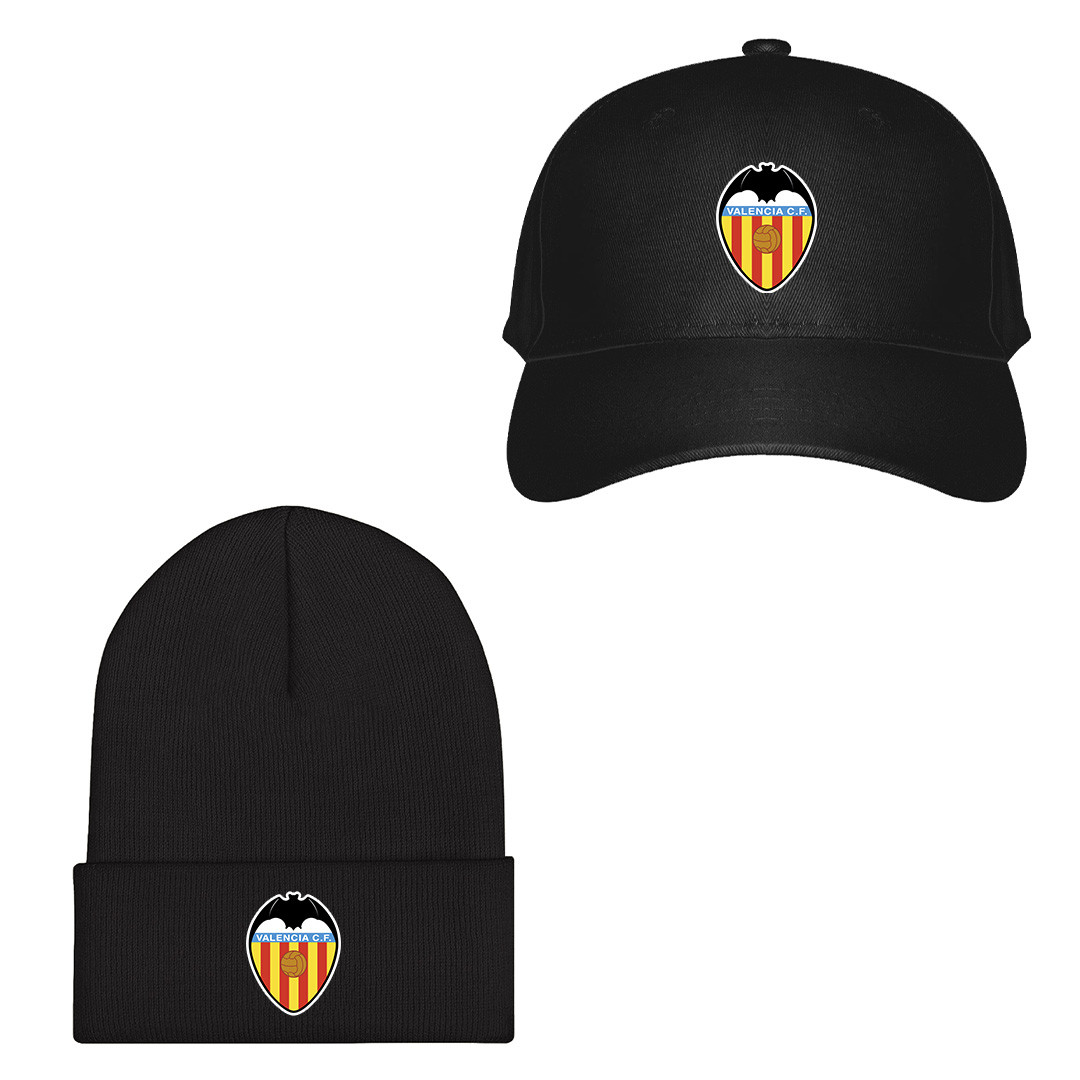 Valencia CF Football Club Baseball Cap Beanie Hat - Valencia CF Football Club Single Logo
