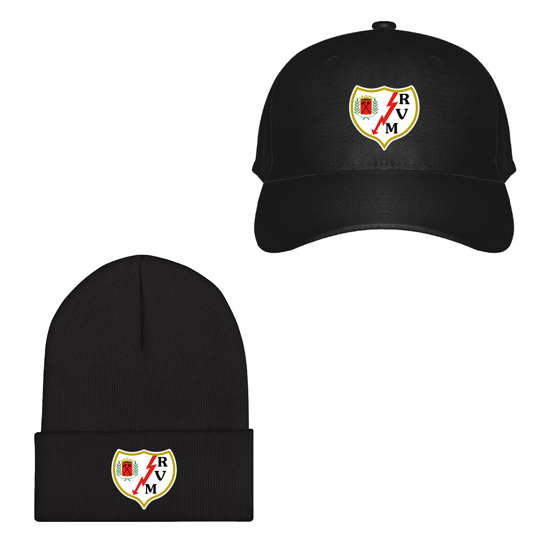 Rayo Vallecano Football Club Baseball Cap Beanie Hat - Rayo Vallecano Football Club Single Logo