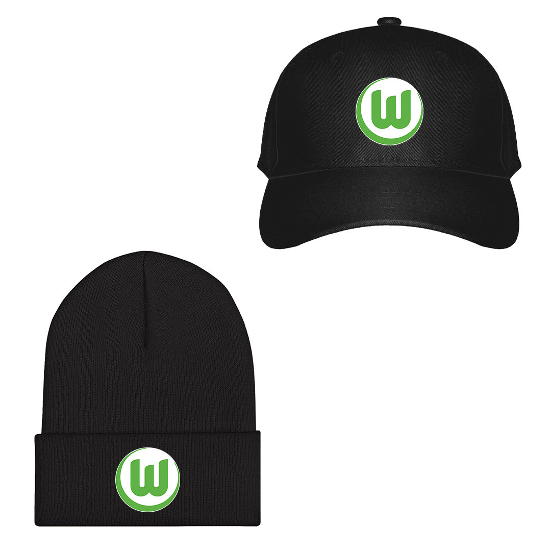 VfL Wolfsburg Football Club Baseball Cap Beanie Hat - VfL Wolfsburg Football Club Single Logo