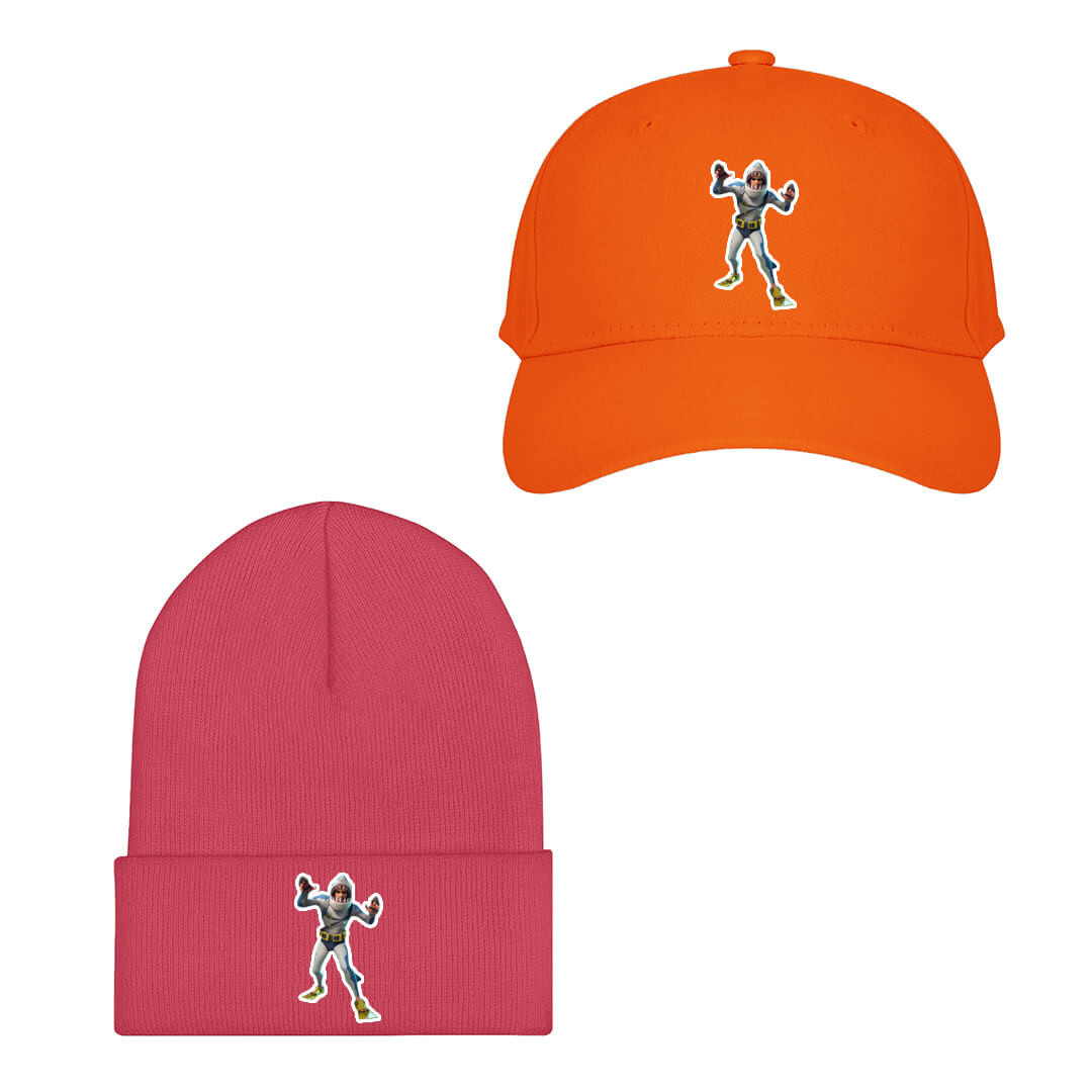 Fortnite Chomp Shark Baseball Cap Beanie Hat - Chomp Shark Skin Art