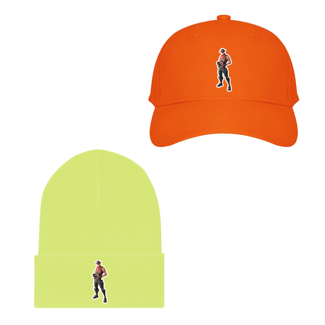 Fortnite Frontier Baseball Cap Beanie Hat - Frontier Skin Art