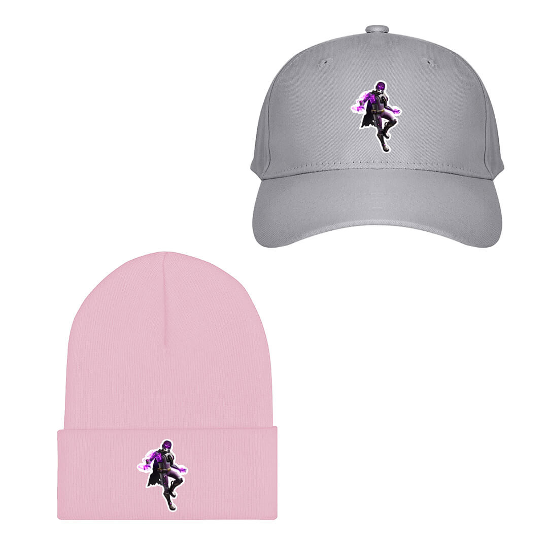Fortnite Tempest Baseball Cap Beanie Hat - Tempest Skin Raging Storm Set
