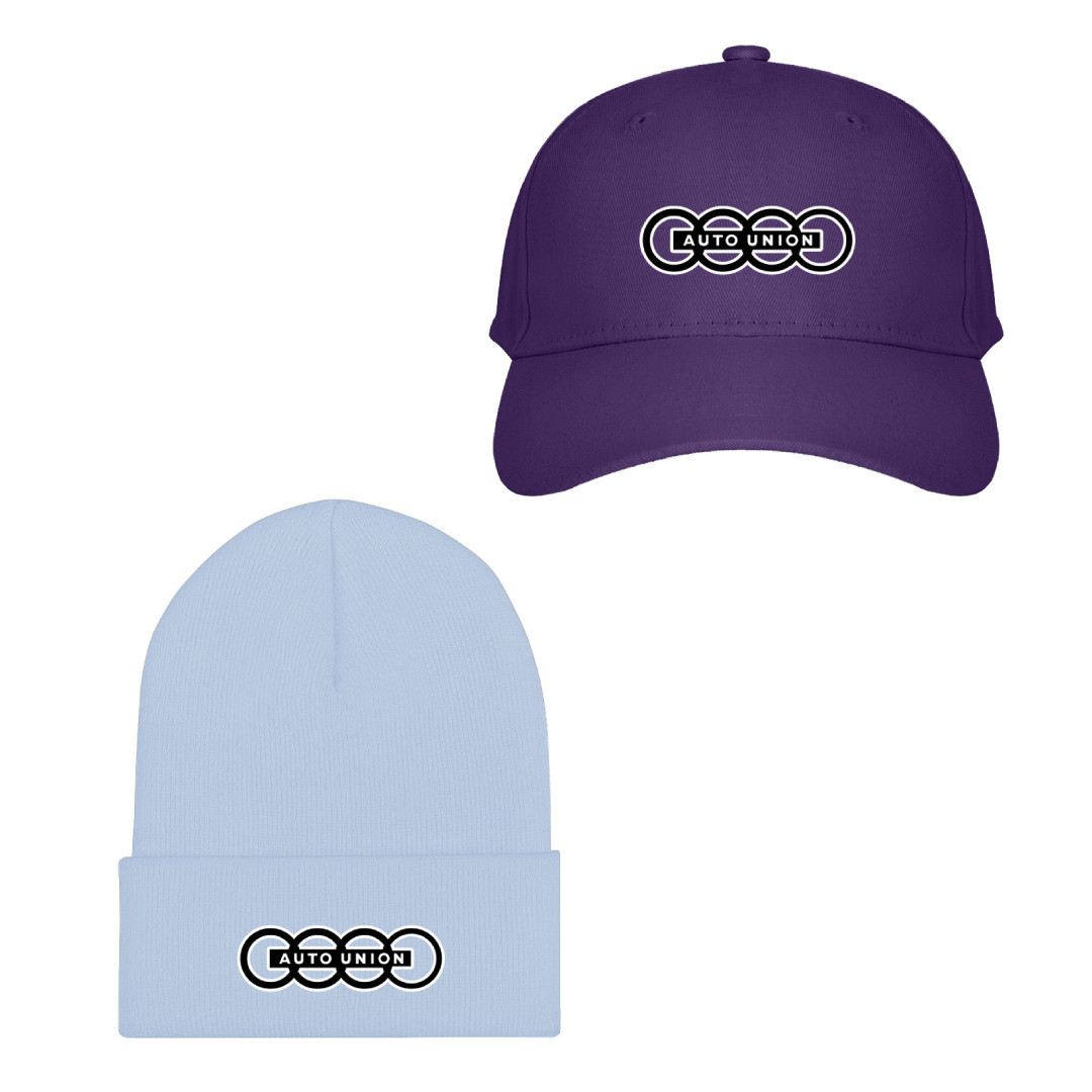 Audi Baseball Cap Beanie Hat - Audi Logo 1949-1969