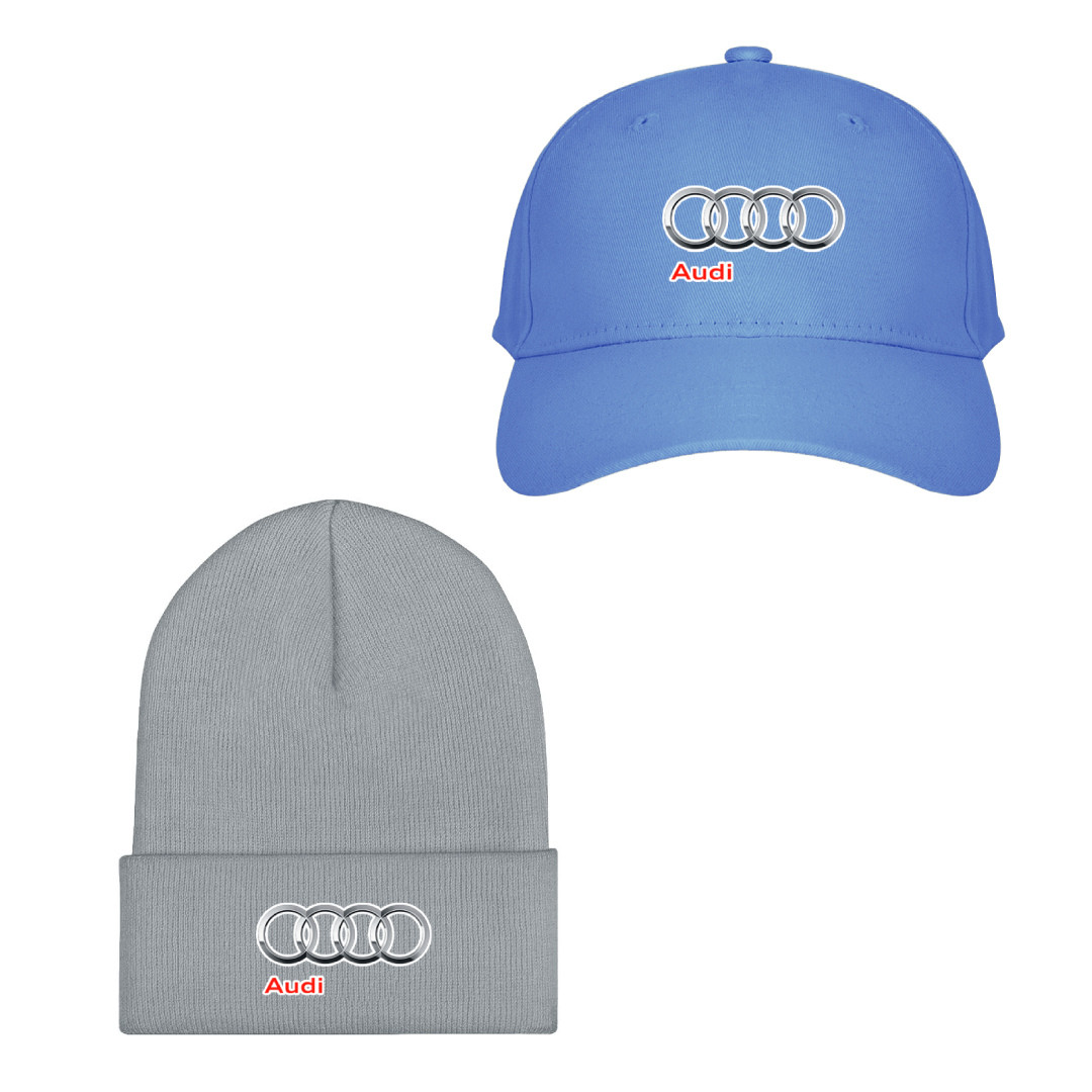 Audi Baseball Cap Beanie Hat - Audi Logo 2009