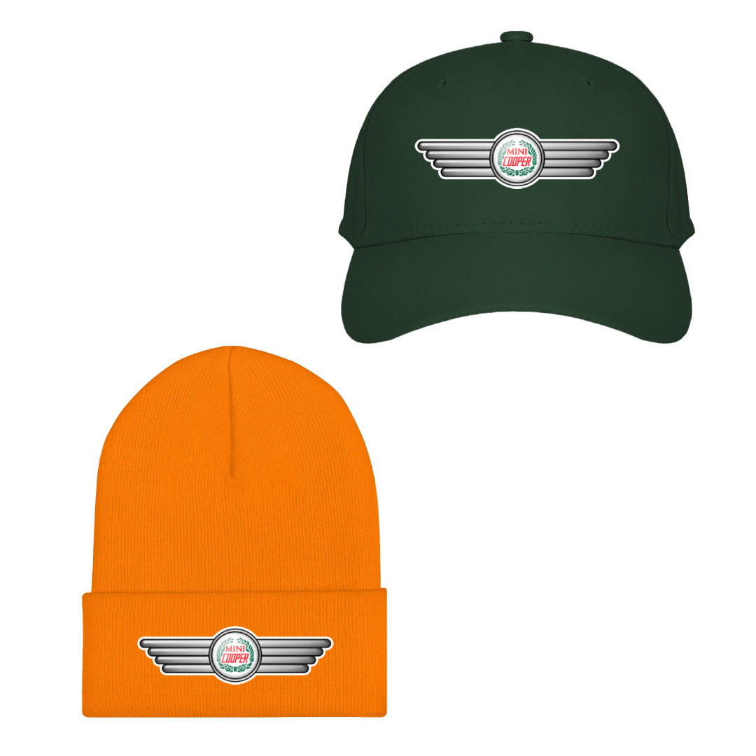 MINI Cooper Baseball Cap Beanie Hat - MINI Cooper Logo 1922-1969