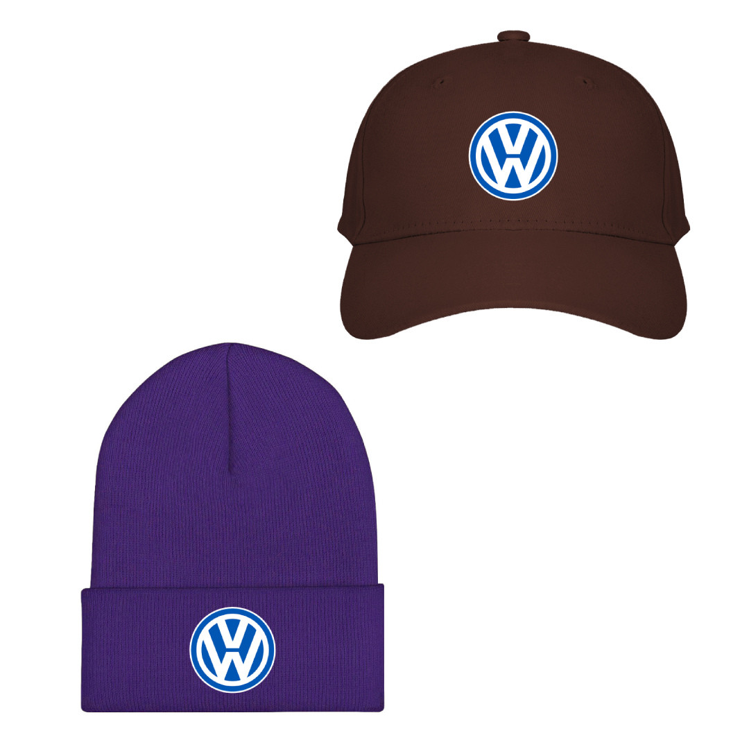 Volkswagen Baseball Cap Beanie Hat - Volkswagen Logo 1995-2000