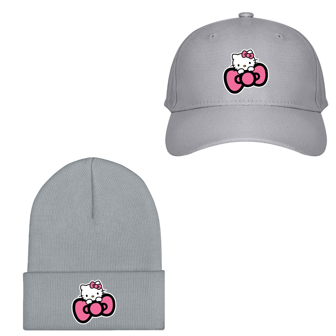 Sanrio Hello Kitty Japanese Bobtail Baseball Cap Beanie Hat - Sanrio Hello Kitty Japanese Bobtail Sticker