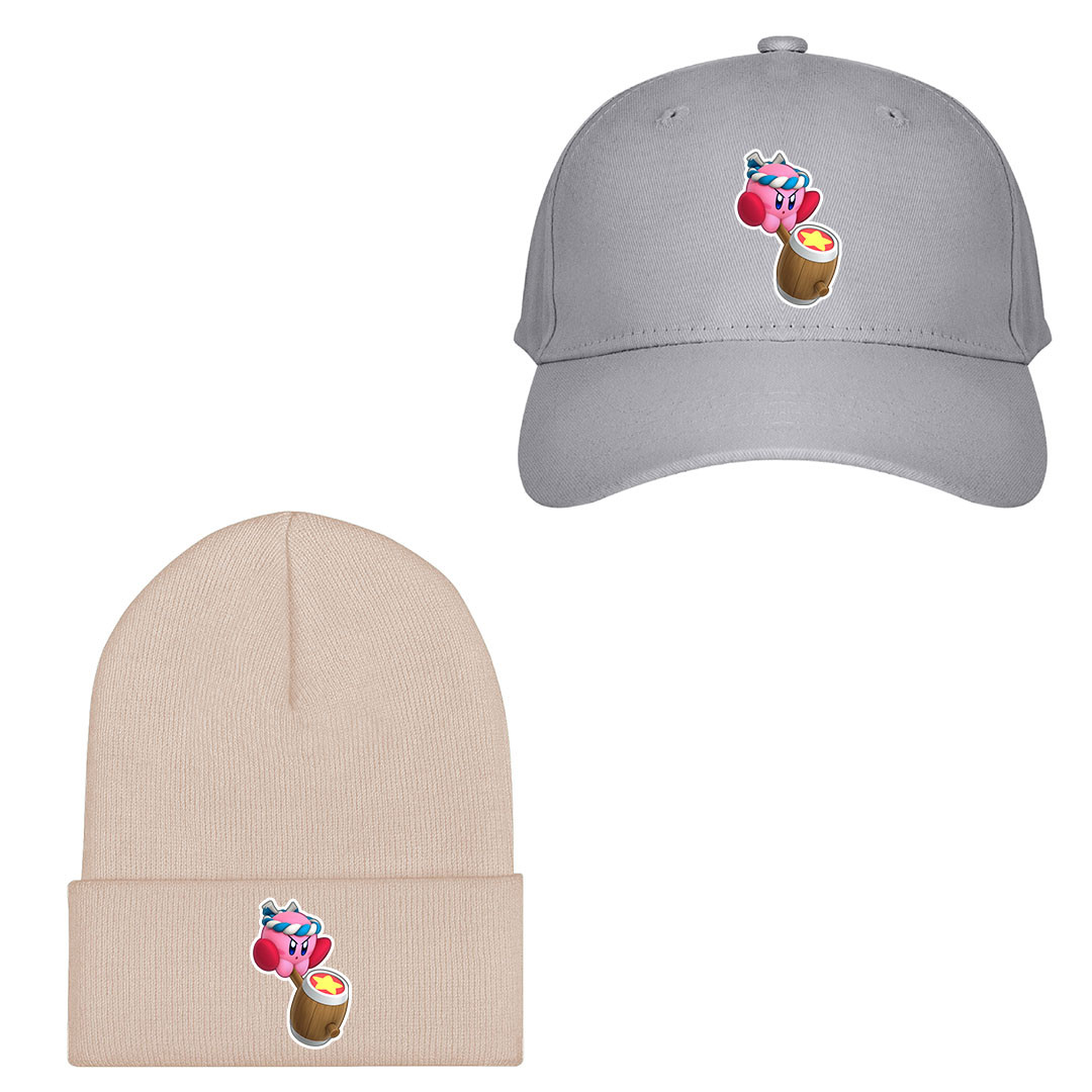 Kirby Baseball Cap Beanie Hat - Hammer Kirby