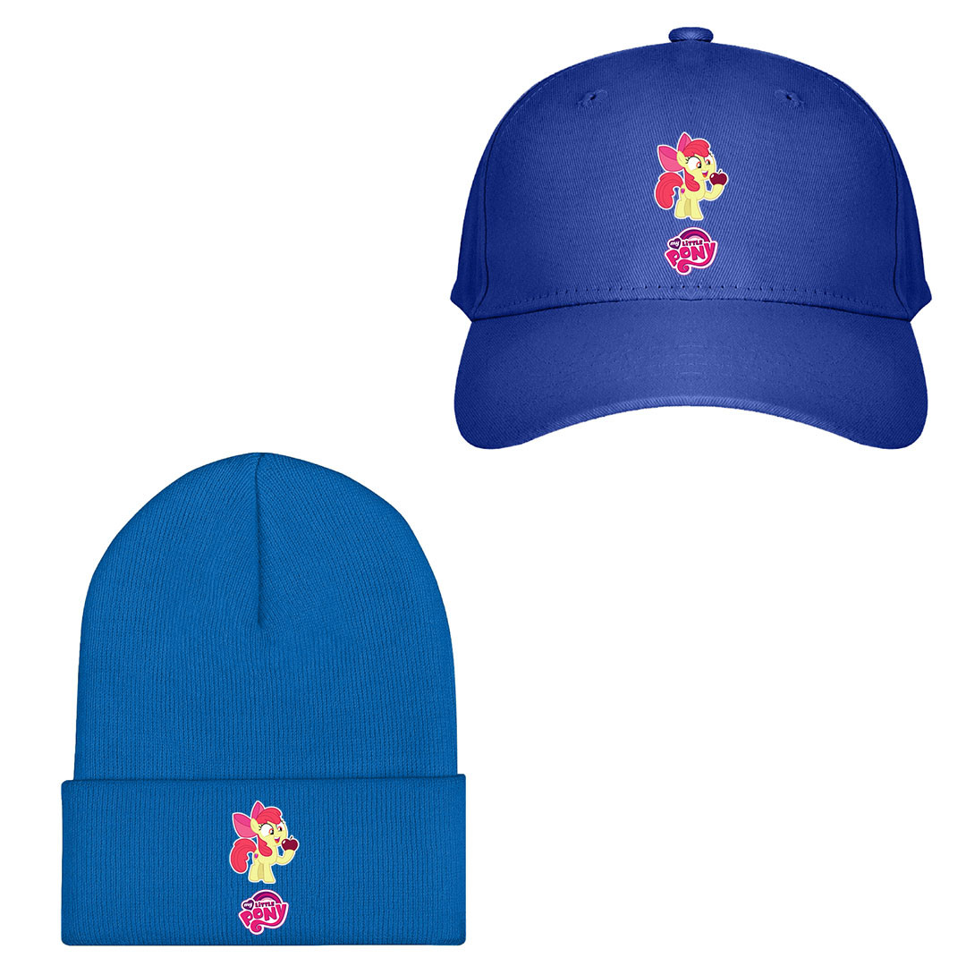 My Little Pony Apple Bloom Baseball Cap Beanie Hat - Apple Bloom Character Series Art