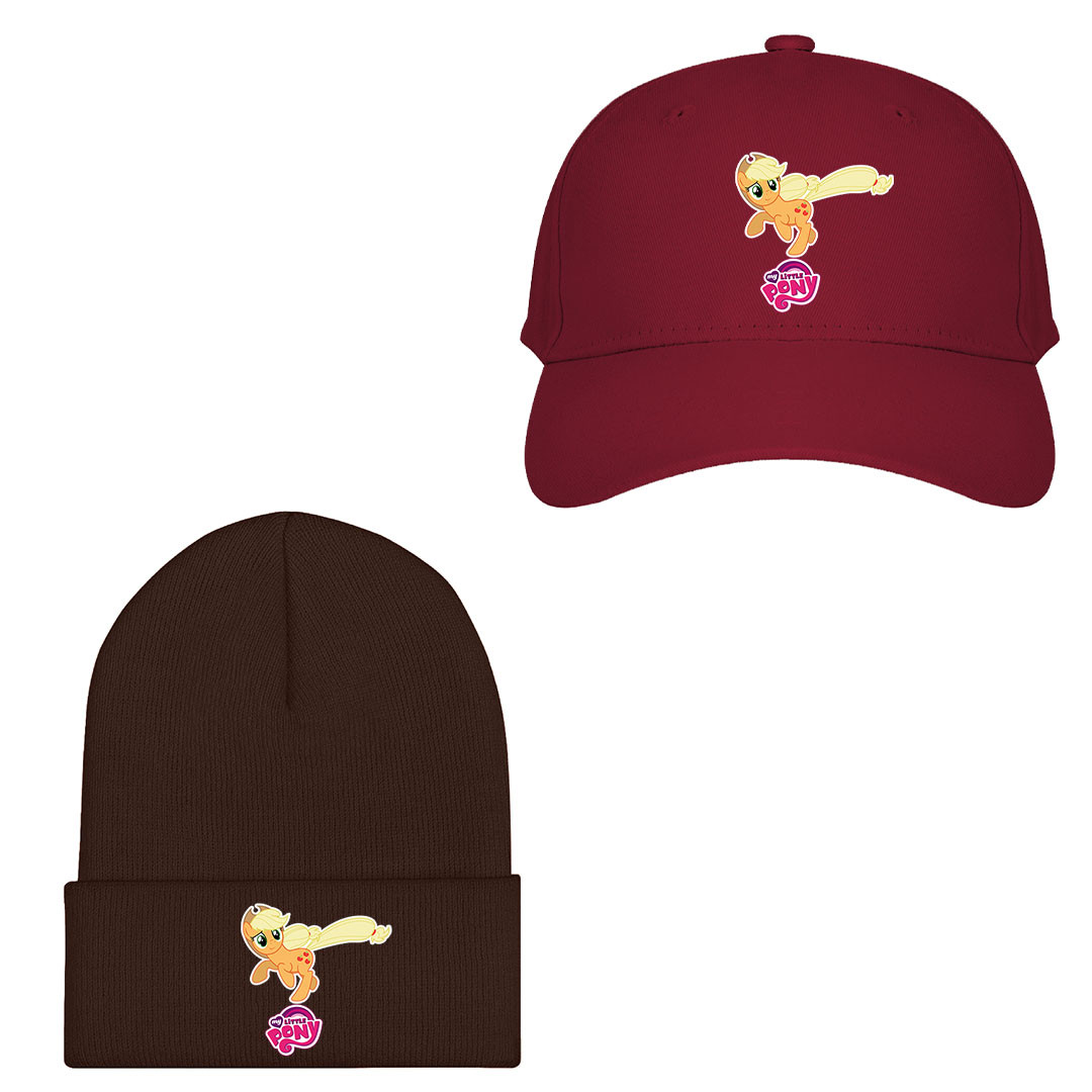 My Little Pony Applejack Baseball Cap Beanie Hat - Applejack Character Series Art