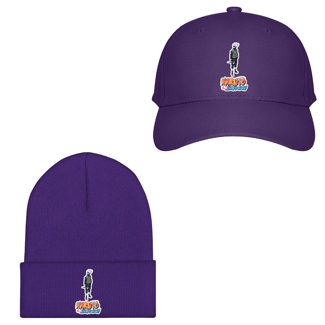 Naruto Shippuden Kakashi Hatake Baseball Cap Beanie Hat - Kakashi Hatake Holding Kunai