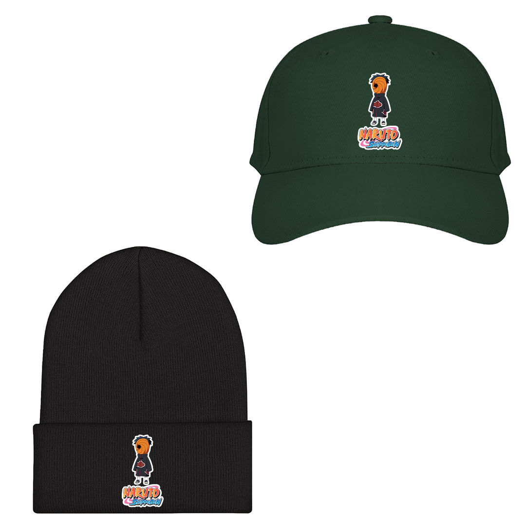 Naruto Shippuden Obito Uchiha Baseball Cap Beanie Hat - Obito Uchiha Tobi Chibi Art