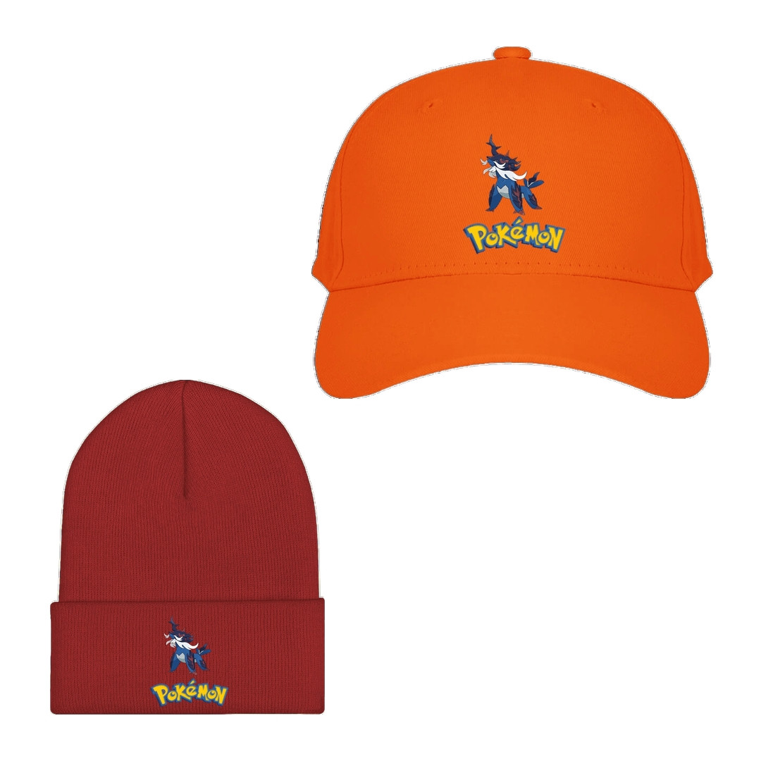 Pokemon Samurott Baseball Cap Beanie Hat - Hisuian Samurott Character Series Art