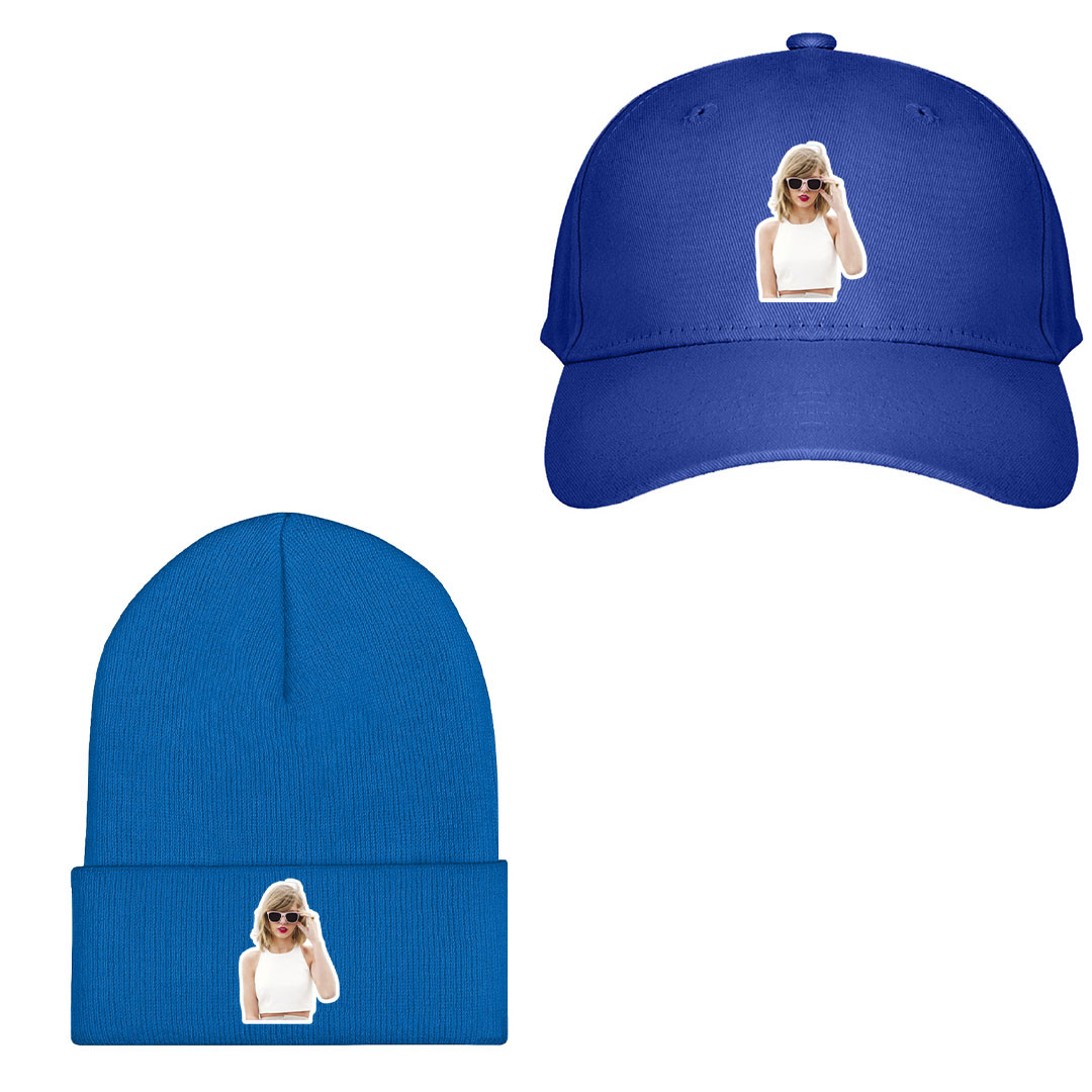 Taylor Swift Baseball Cap Beanie - Taylor Swift Wear Sunglass Portrait