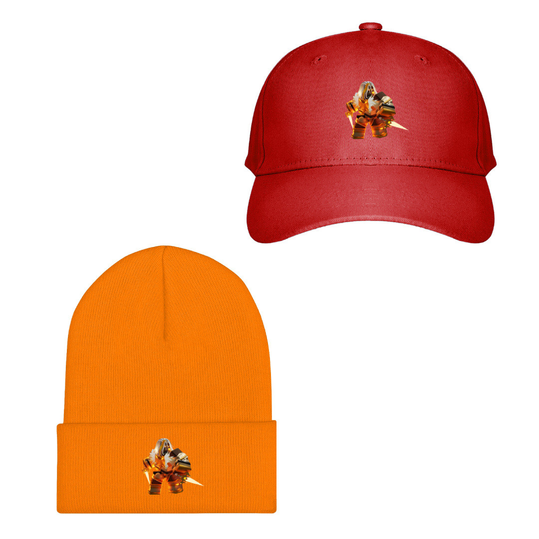 Roblox Bedwars Evelynn Baseball Cap Beanie Hat - Evelynn Gold Victorious Character Art