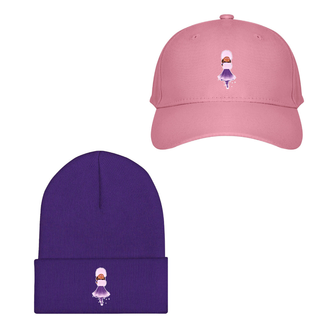 Roblox Royale High Baseball Cap Beanie Hat - December's Dream Character Art Series