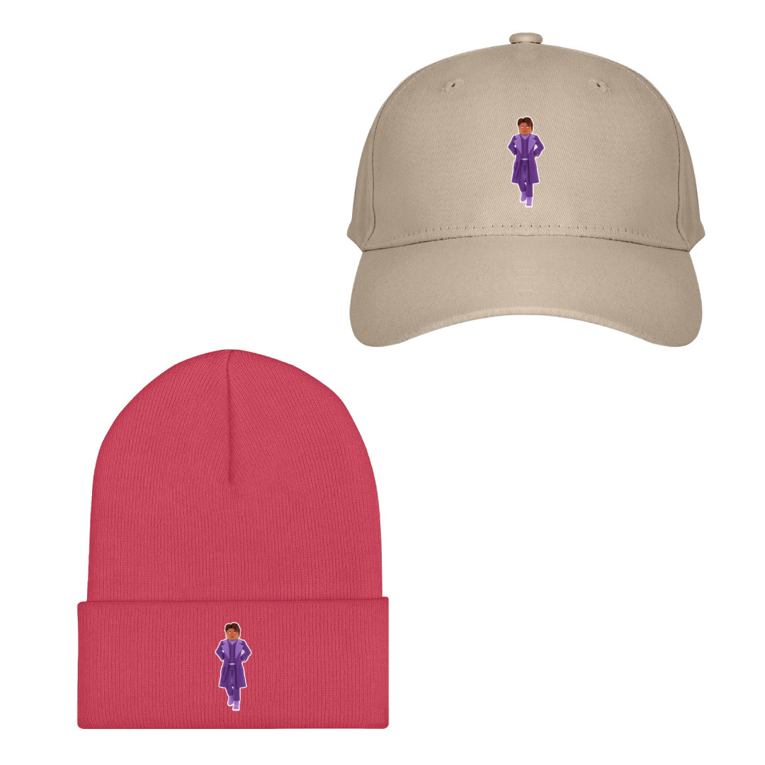 Roblox Royale High Baseball Cap Beanie Hat - December's Dream Boy Character Art Series
