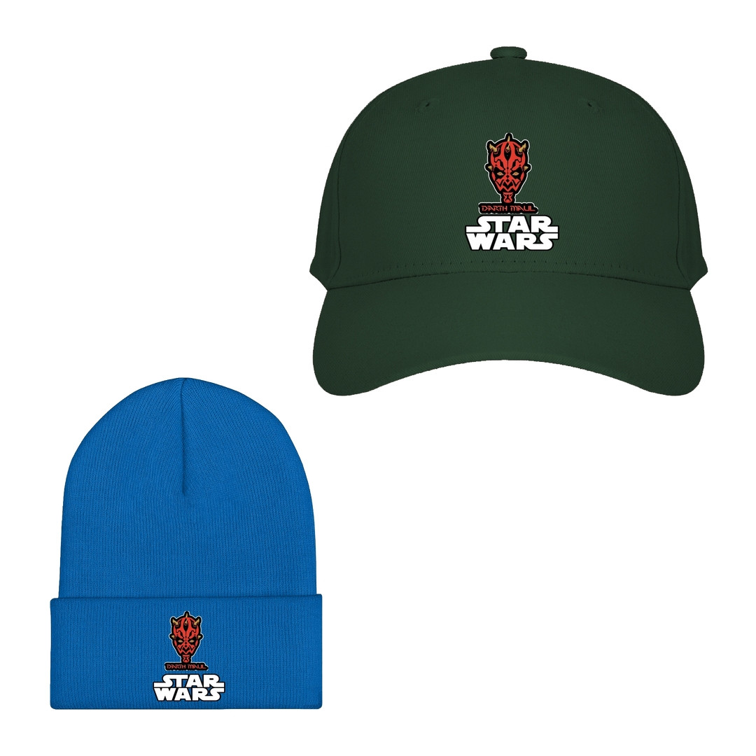 Star Wars Darth Maul Baseball Cap Beanie Hat - Darth Maul Red Mask