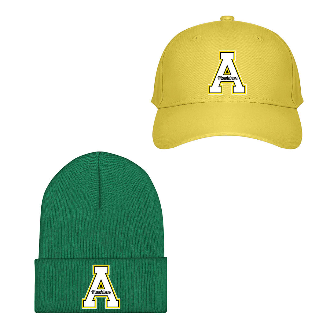Appalachian State Mountaineers Baseball Cap Beanie Hat - Appalachian State Mountaineers College Football Team Single Logo