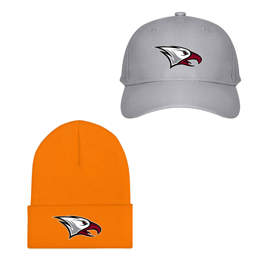 North Carolina Central Eagles Baseball Cap Beanie Hat - North Carolina Central University Eagles College Football Team Single Logo