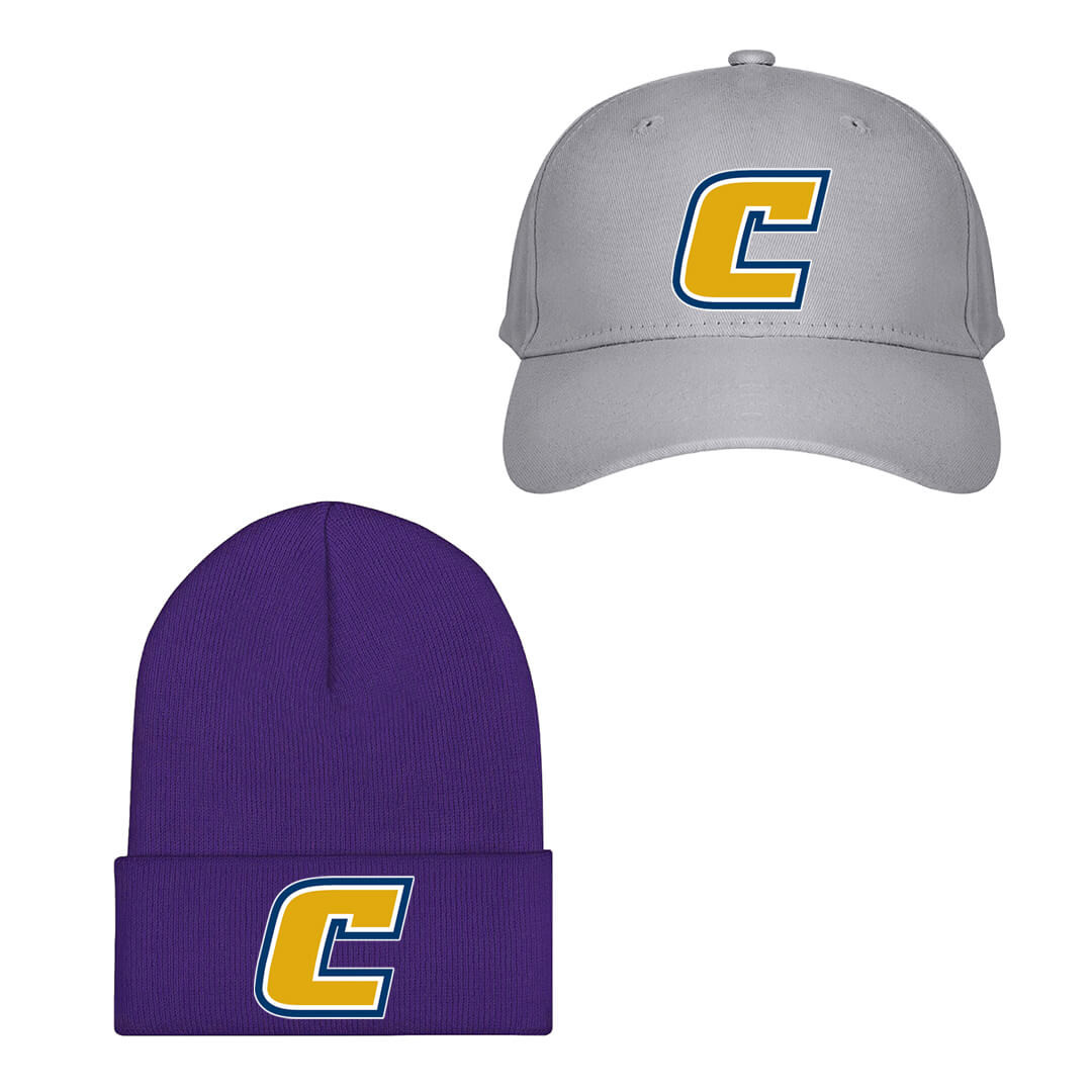 Chattanooga Mocs Baseball Cap Beanie Hat - University of Tennessee at Chattanooga Mocs College Football Team Single Logo