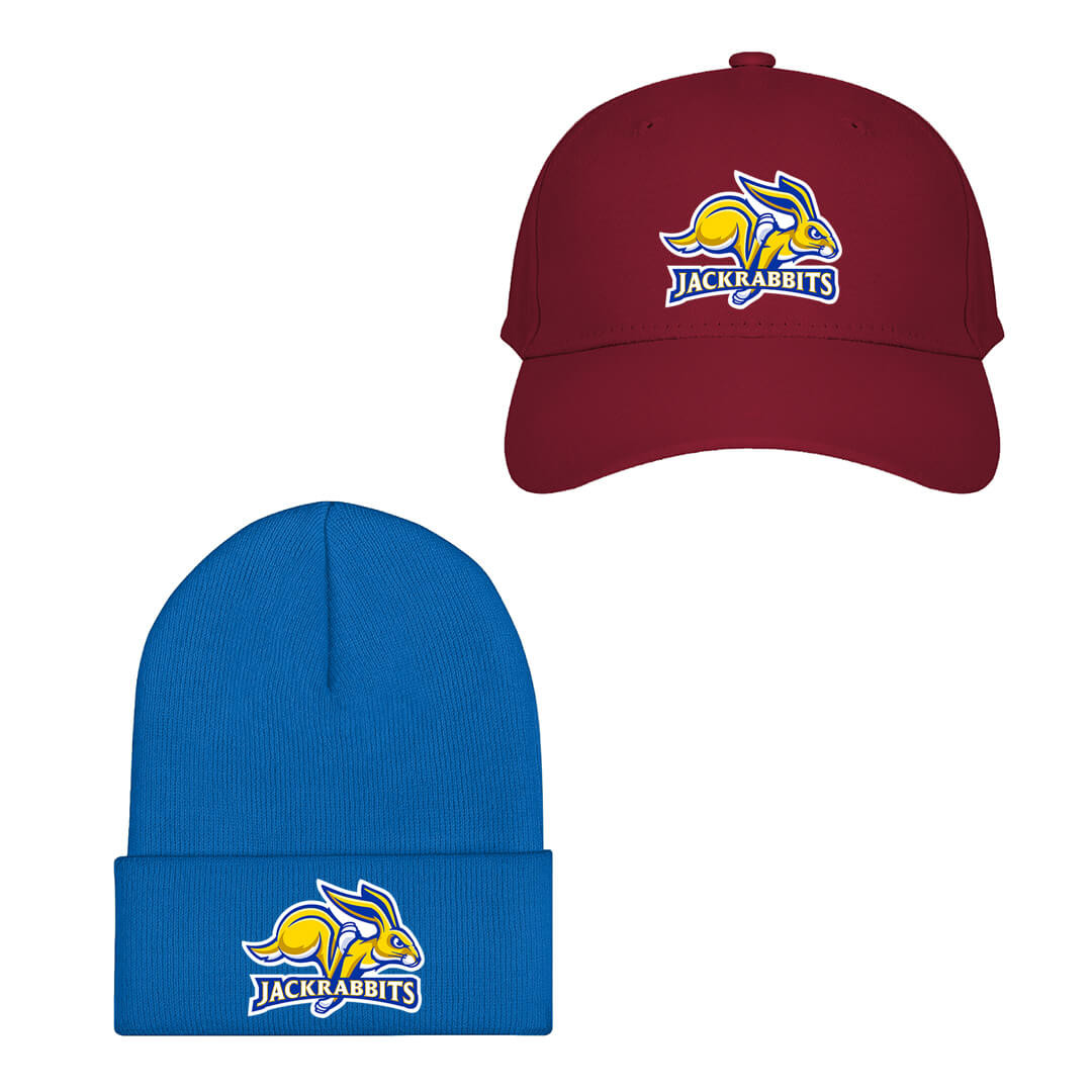 South Dakota State Jackrabbits Baseball Cap Beanie Hat - South Dakota State University Jackrabbits College Football Team Single Logo