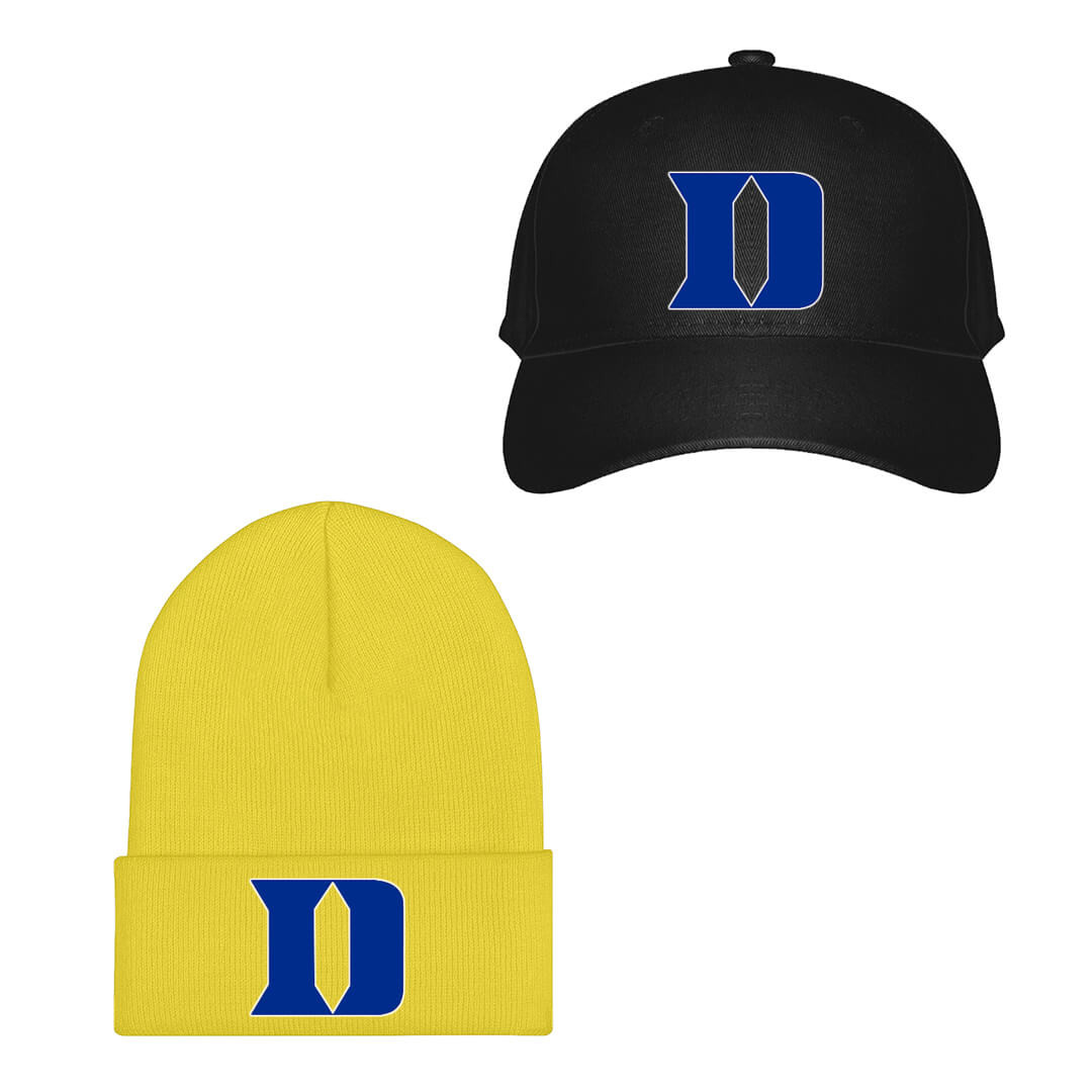 Duke Blue Devils Baseball Cap Beanie Hat - Duke Blue Devils College Football Team Single Logo