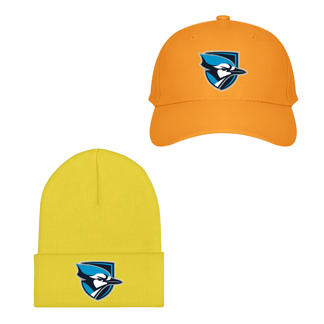 Shop the Elmhurst University Bluejays Baseball Cap Beanie Hat for true Bluejays fans. Represent the Elmhurst University Bluejays College Football Team with this stylish and comfortable single logo beanie hat.