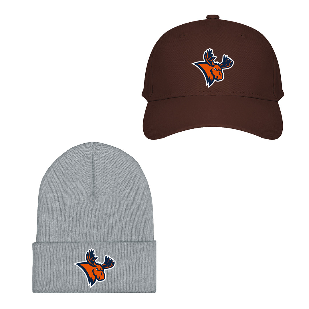 Shop the Utica College Pioneers Baseball Cap Beanie Hat, featuring the iconic Utica College Pioneers College Football Team logo. Show off your team spirit in style with this must-have accessory.