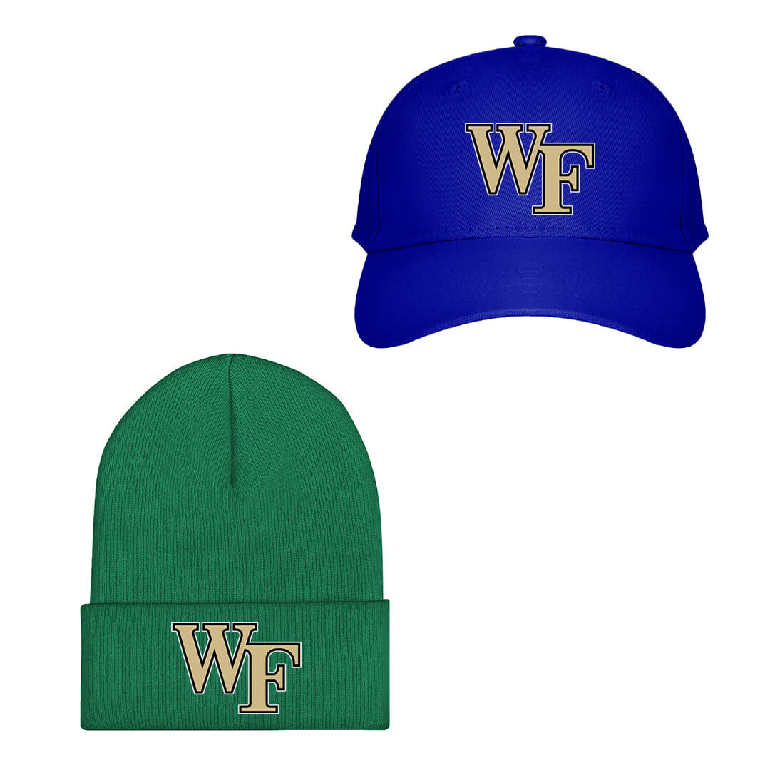 Wake Forest Demon Deacons Baseball Cap Beanie Hat - Wake Forest Demon Deacons College Football Team Single Logo