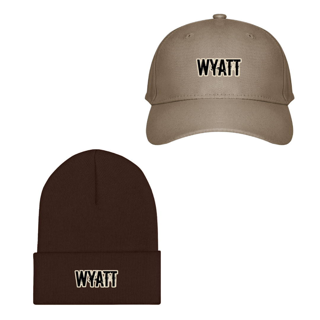 WWE Bray Wyatt Baseball Cap Beanie Hat - Bray Wyatt Logo Sticker Art