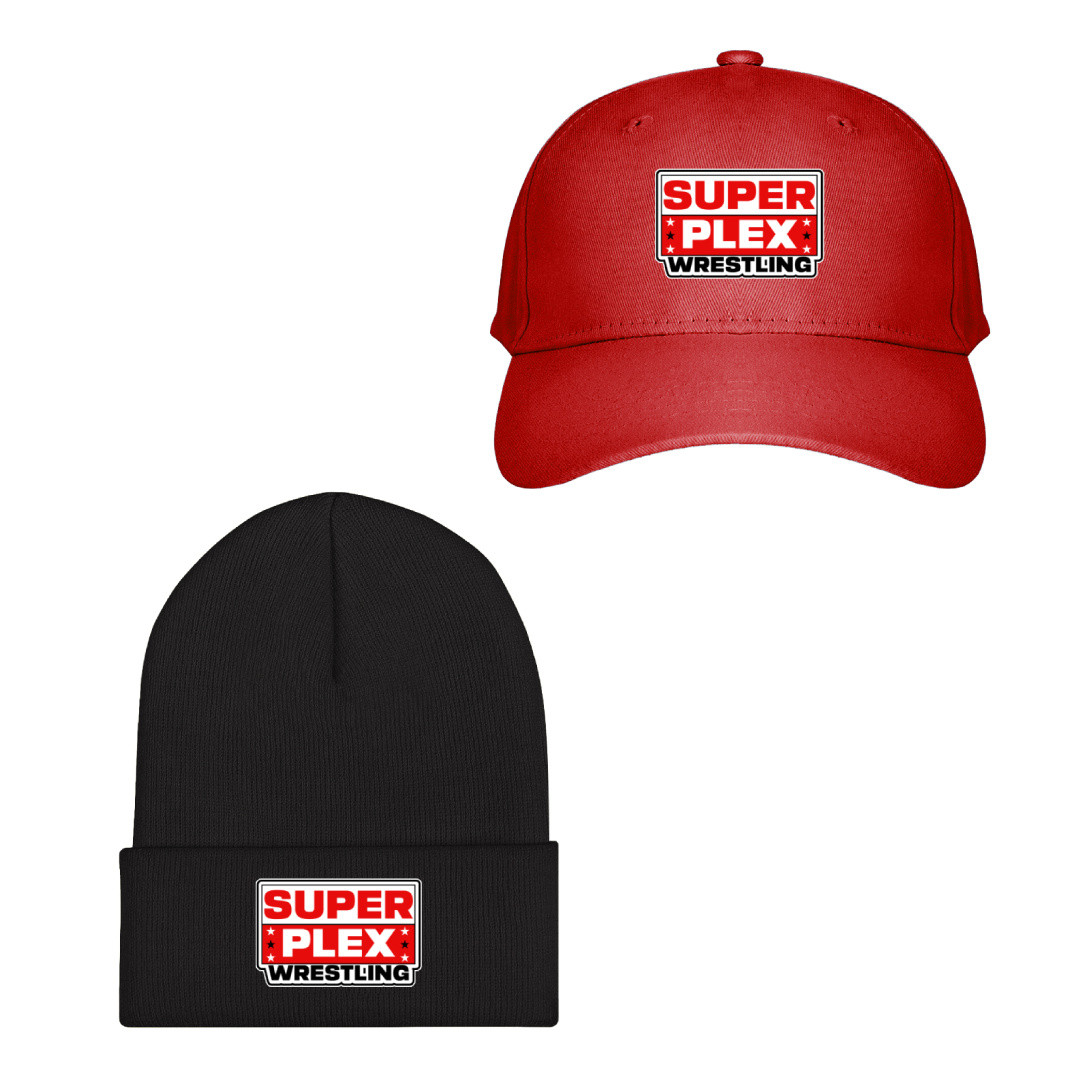 WWE Brock Lesnar Baseball Cap Beanie Hat - Brock Lesnar Super Lex Logo Sticker Art