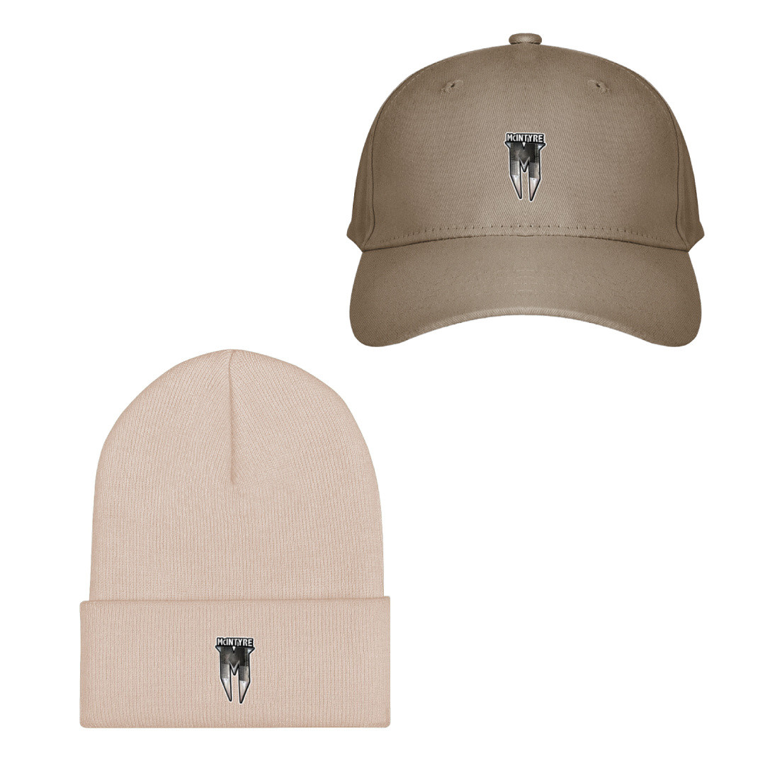 WWE Drew McIntyre Baseball Cap Beanie Hat - Drew McIntyre Initials Logo