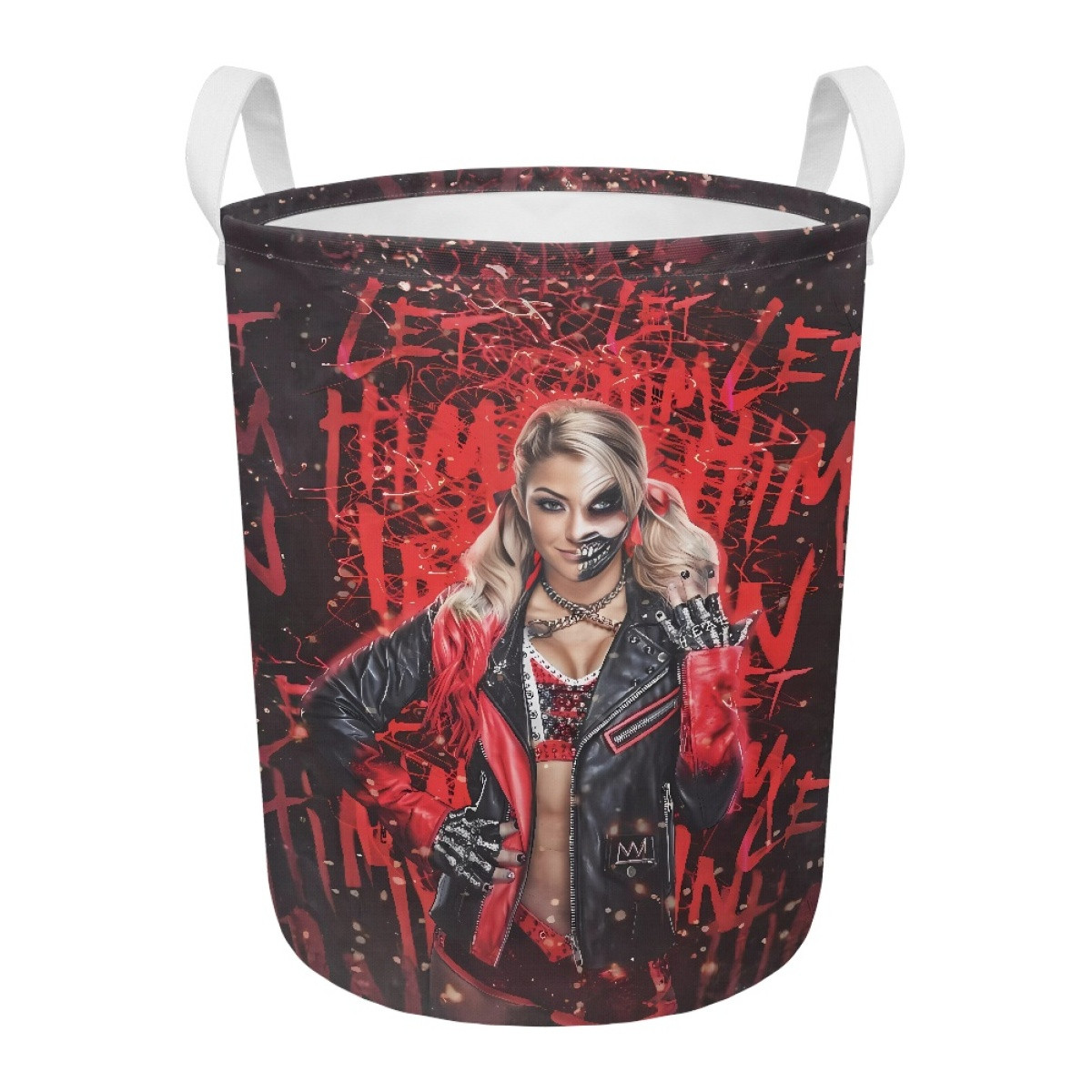 WWE Alexa Bliss Clothes Hamper Laundry Basket - Alexa Bliss The Fiend