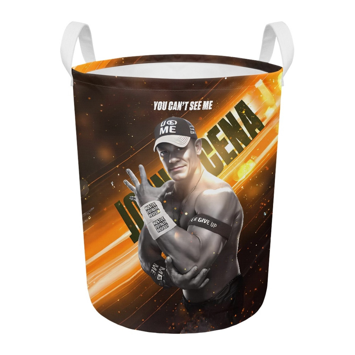 WWE John Cena Clothes Hamper Laundry Basket - John Cena You Can't See Me Poster