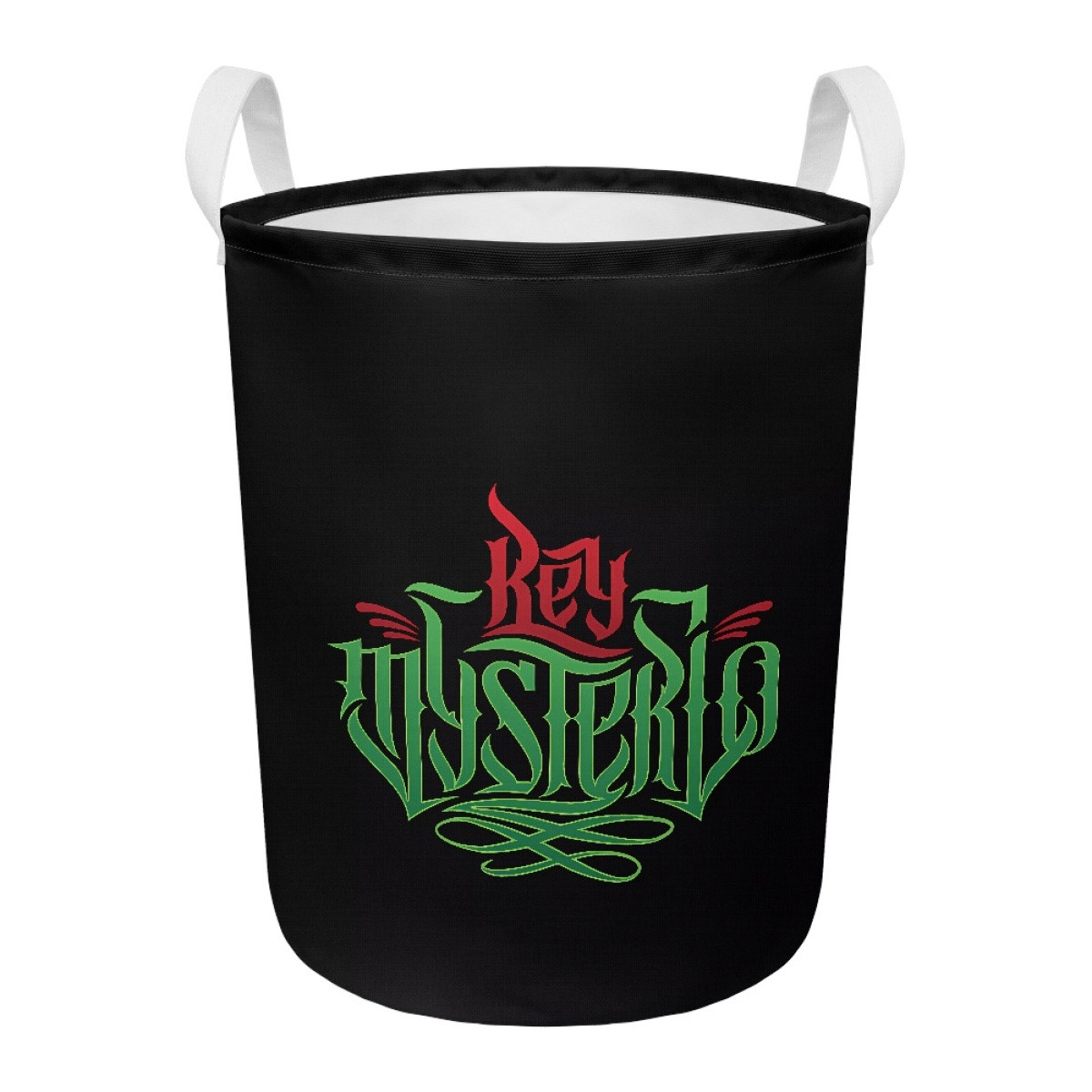 WWE Rey Mysterio Clothes Hamper Laundry Basket - Rey Mysterio Wordmark