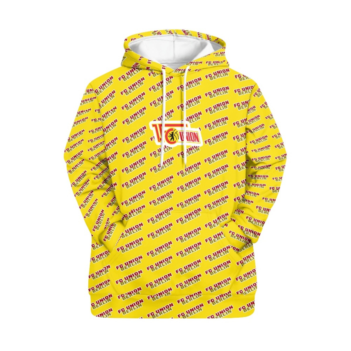FC Union Berlin Football Club Hoodie Pullover - Berlin Football Club Medley Monogram Wordmark