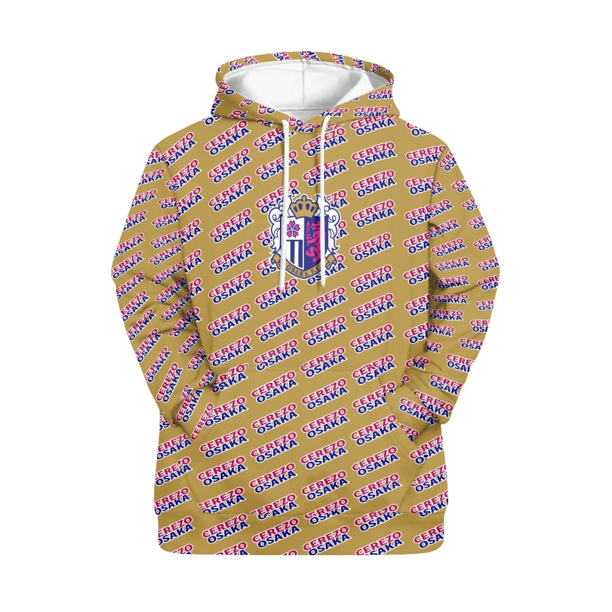 Cerezo Osaka Hoodie Pullover - Cerezo Football Club Medley Monogram Wordmark