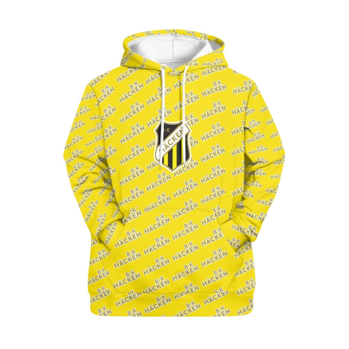 BK Hacken Hoodie Pullover - Hacken Football Club Medley Monogram Wordmark